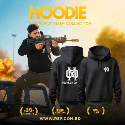 RSP Premium Hoodie Monson Orakil Black